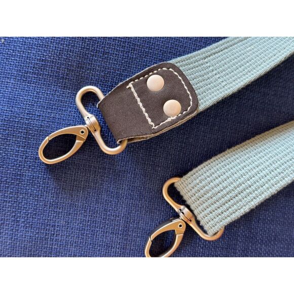Sherpani Canvas Adjustable Strap Brush Silver Hardware w/ Clasp Clips - Picture 3 of 5
